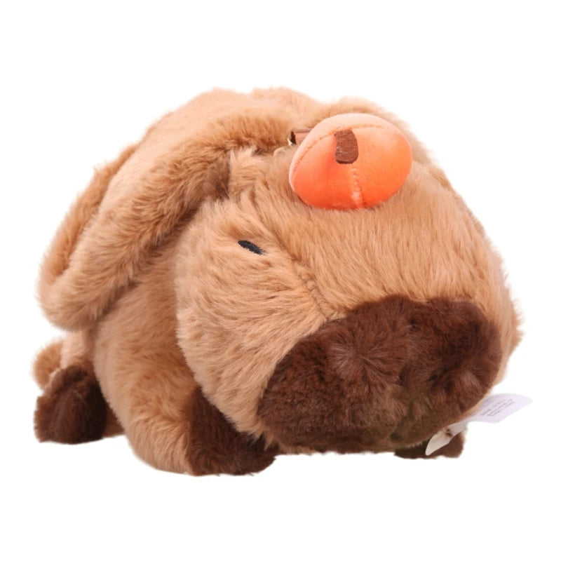 3D Capybara Plush Shoulder Bag