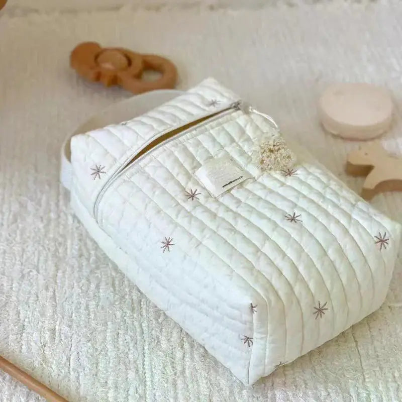 Portable Nappy Organiser Embroidered