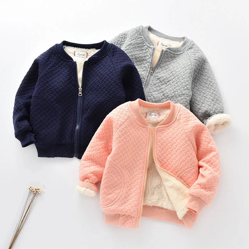 Cute Fleece Winter Jacket Casual