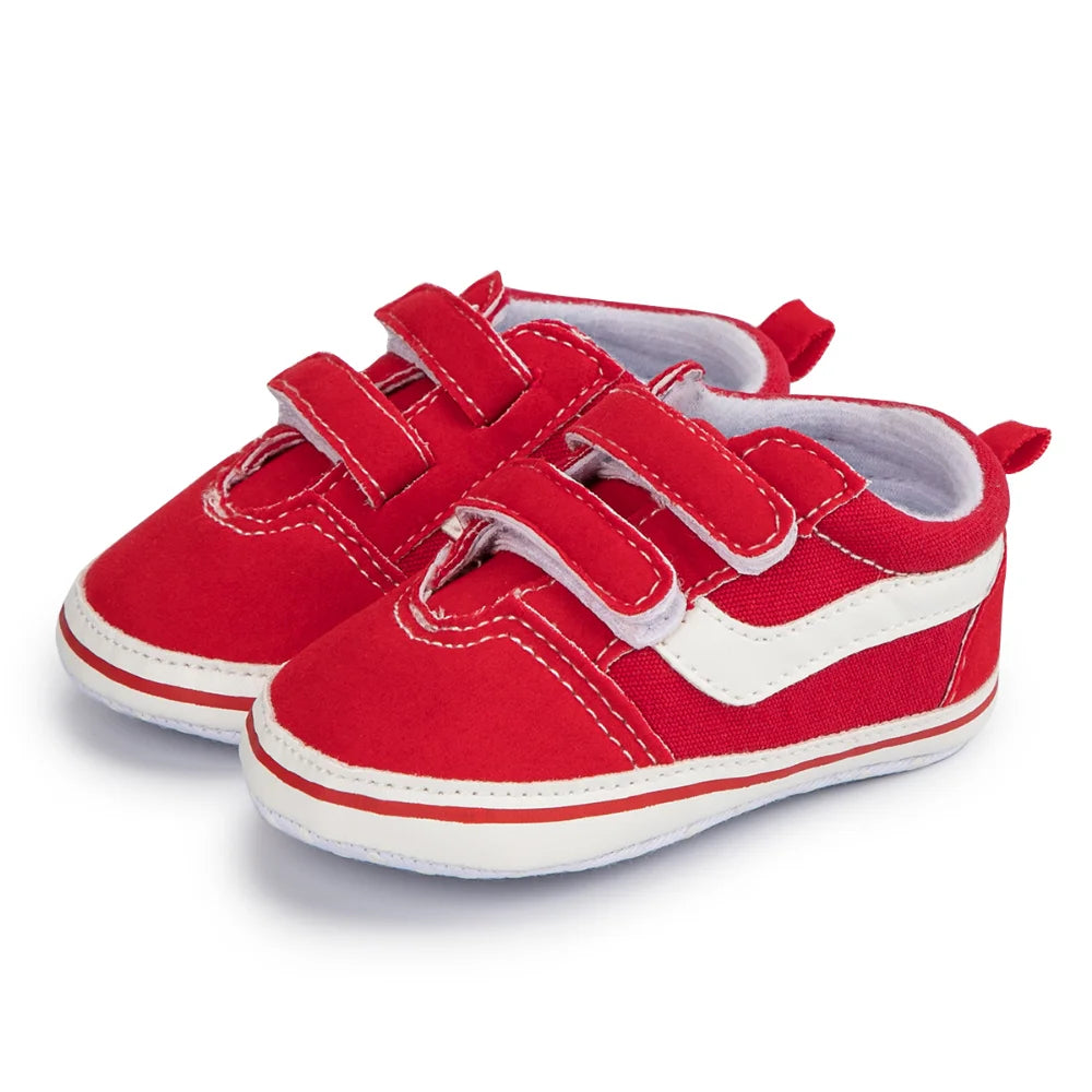 Baby Sneakers Anti-slip Soft Plaid