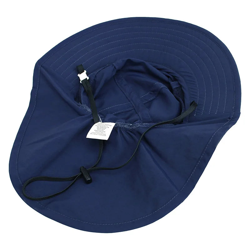 Bucket Hats with Windproof Rope