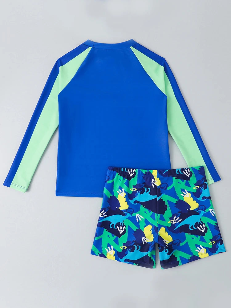 Long Sleeves 2 Piece swimsuit