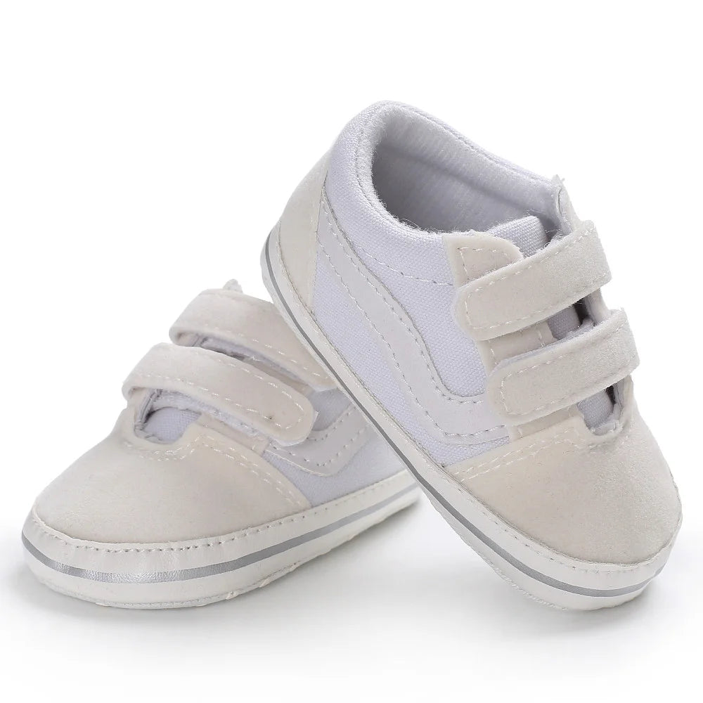 Baby Sneakers Anti-slip Soft Plaid