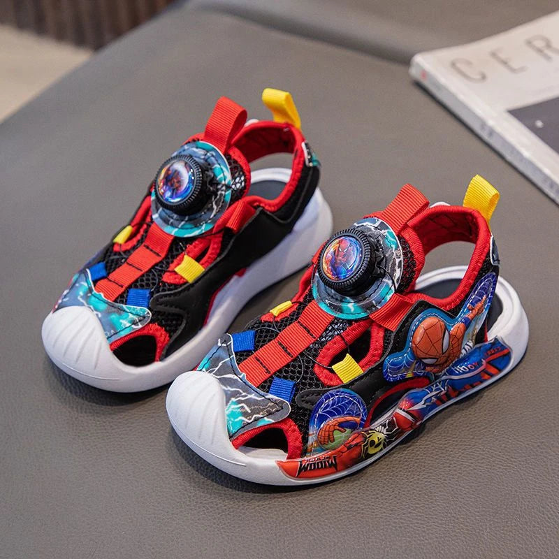 Led Light Spiderman Sandals