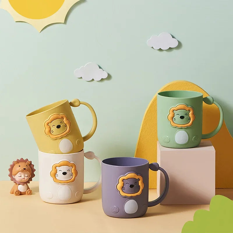 Cute Lion Toothbrush Wash Cups