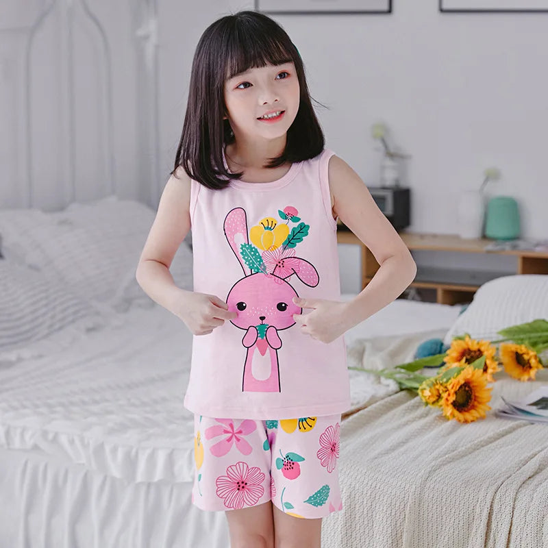 Cotton cute Summer Pyjamas set