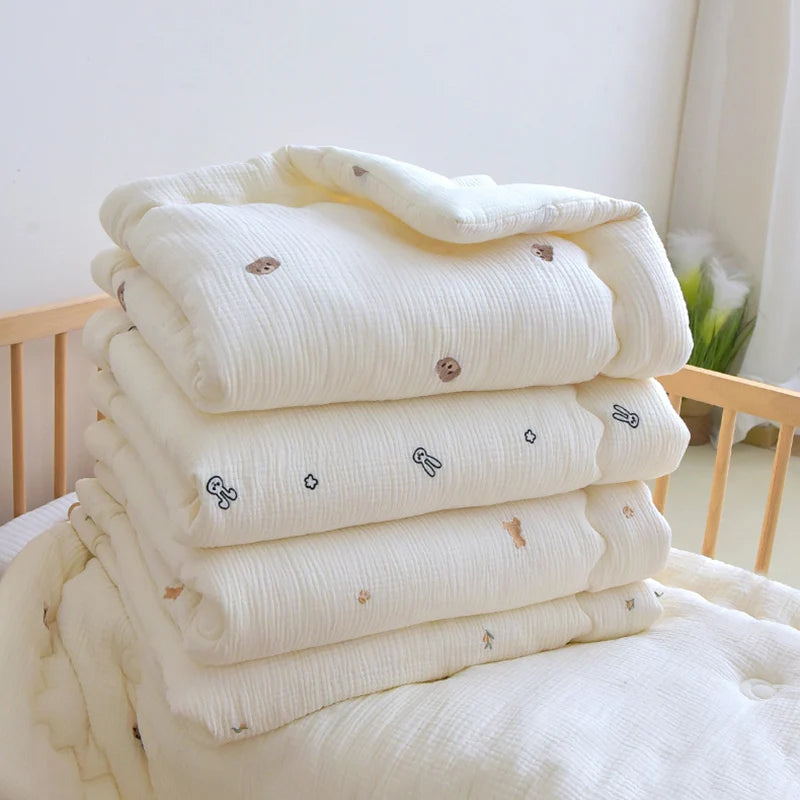 Soft Cotton Winter Quilt for Baby Crib