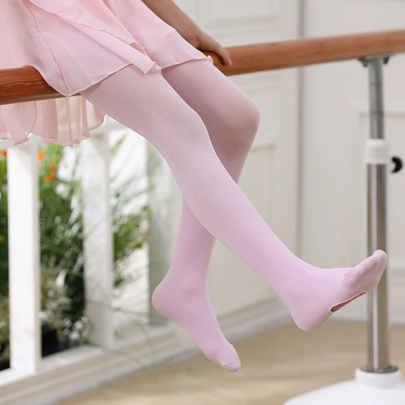 Girls Ballet High Elasticity Stockings