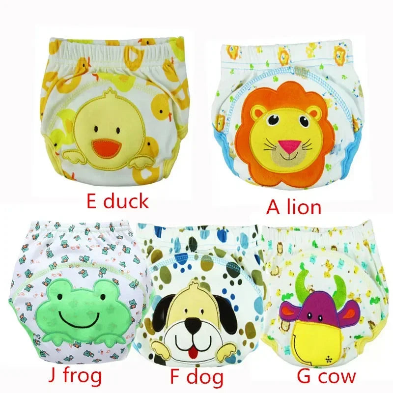 4Pcs Baby Reusable Underwear