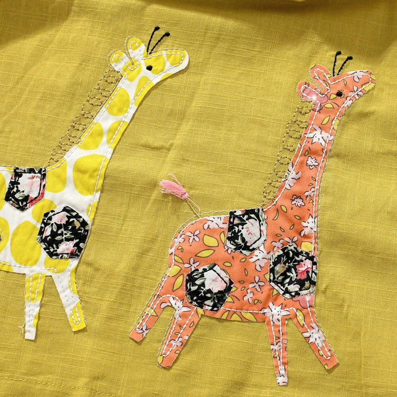 Girls Dresses Animal Giraffe