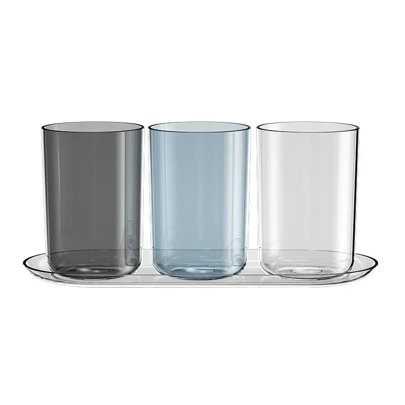 Gargle Cup Set Transparent