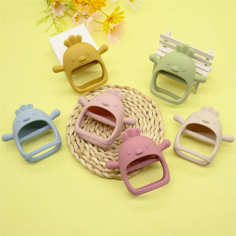 Soft Silicone Teethers Training Grip