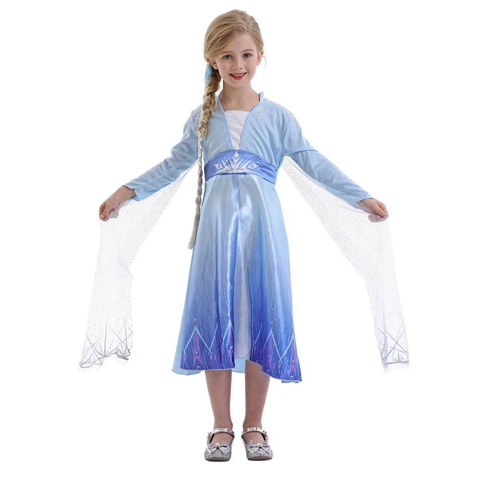 Elsa Princess Costume for Girls