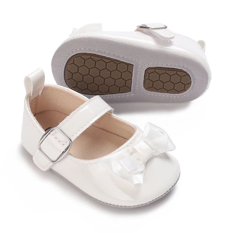 0-18 Months White Sole flat shoes