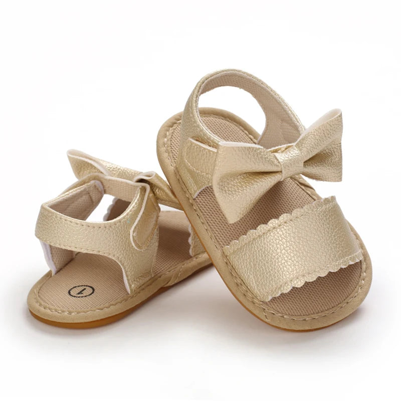 0-18M Baby gold  Sandals