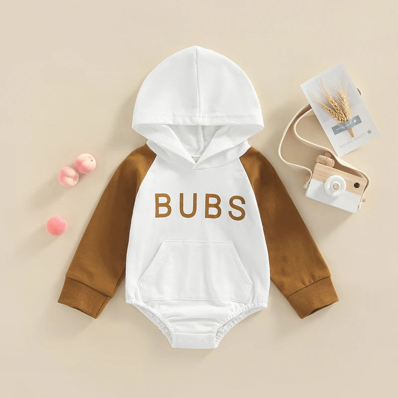 Bubs Long Sleeve Hooded Jumpsuit