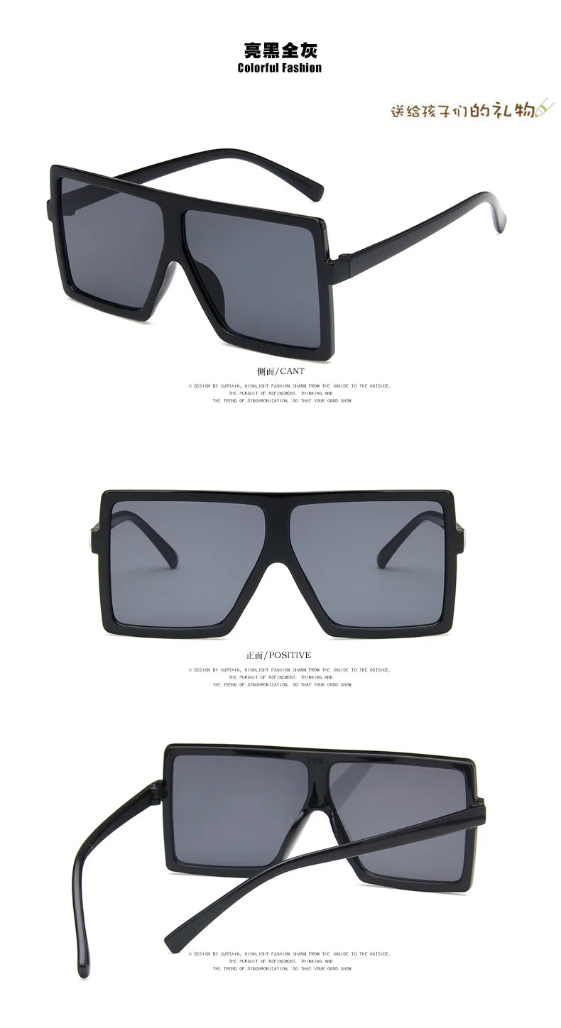 Oversized Square Kids Sunglasses