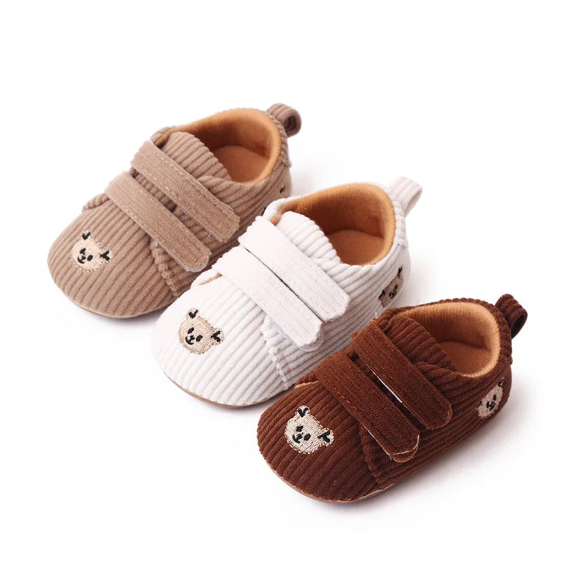 Bear Anti drop Baby Shoes Soft Sole