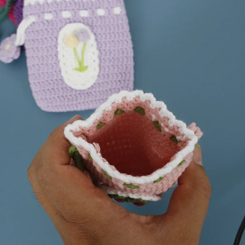 Sweet Hand-Woven Coin Bag