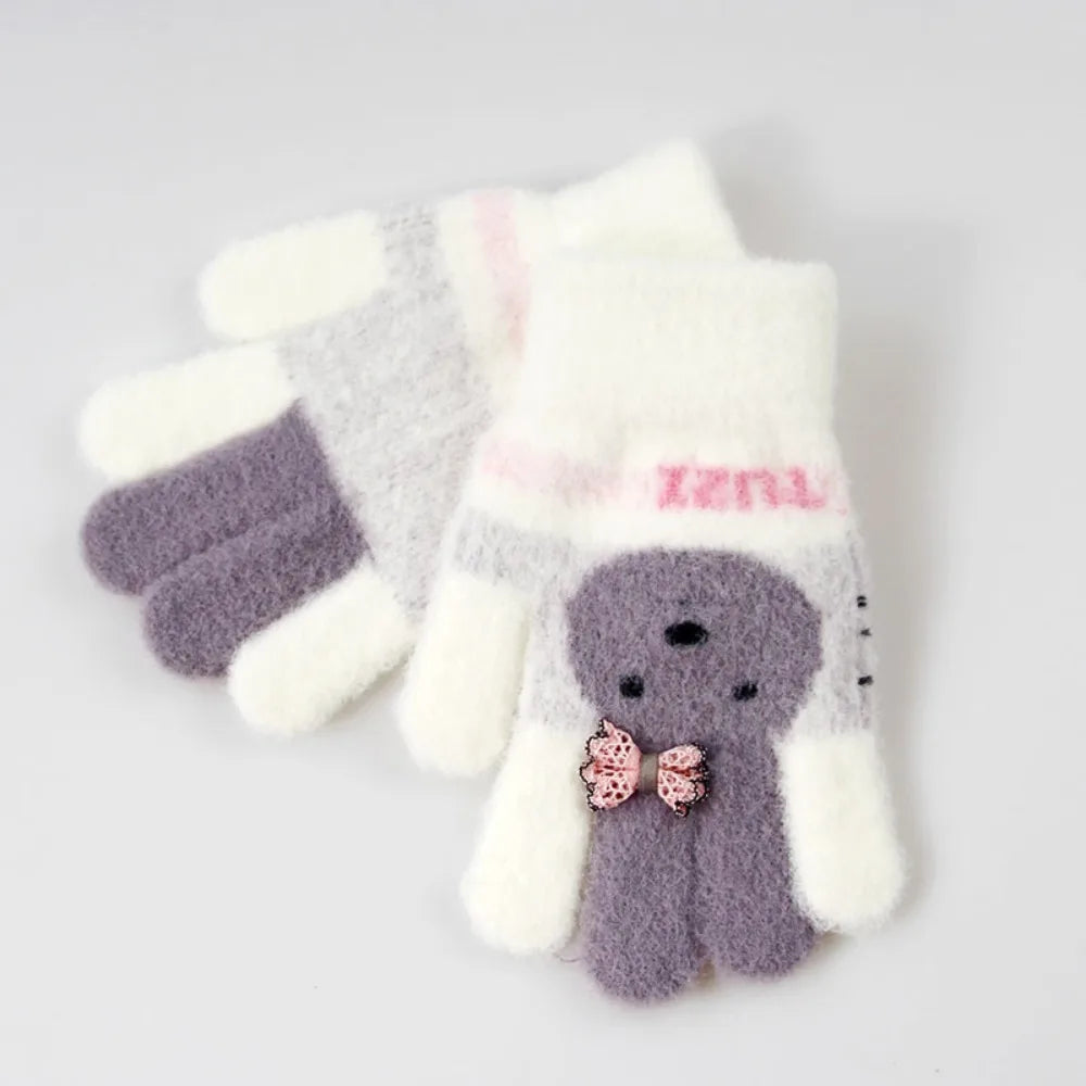 Children bunny Gloves