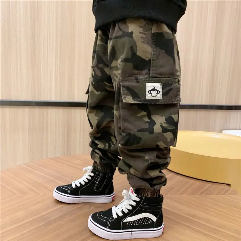 Children's Camouflage Cargo Pants