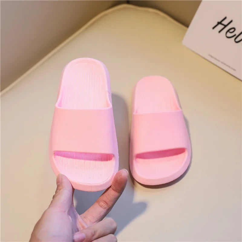 Summer Slippers Solid Color Non-Slip