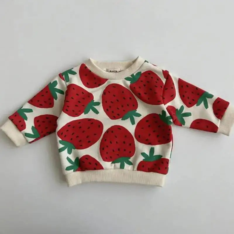 Strawberries Long sleeve jumper