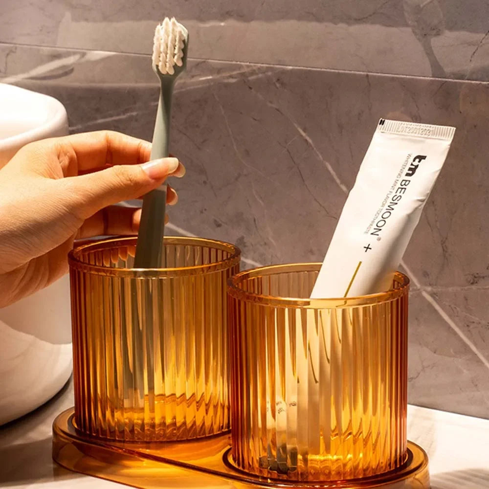 3Pc Toothbrush Cup holder