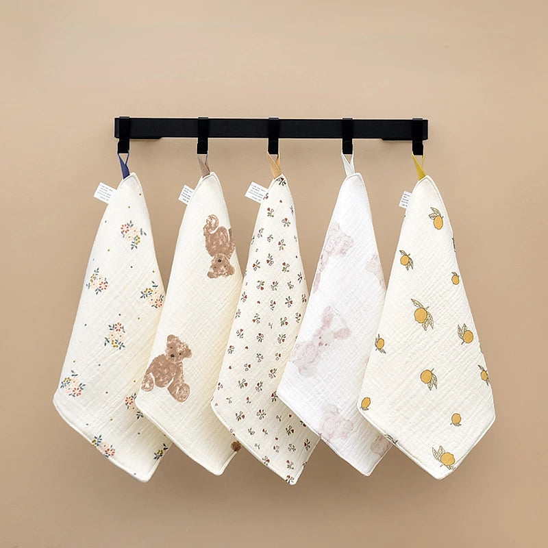 Soft Baby Burp Cloth Cotton Muslin