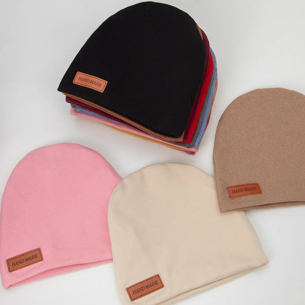 Solid Cashmere Baby beanies