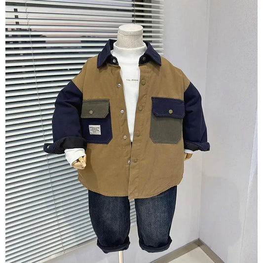 Cotton Jacket with pocket for Children