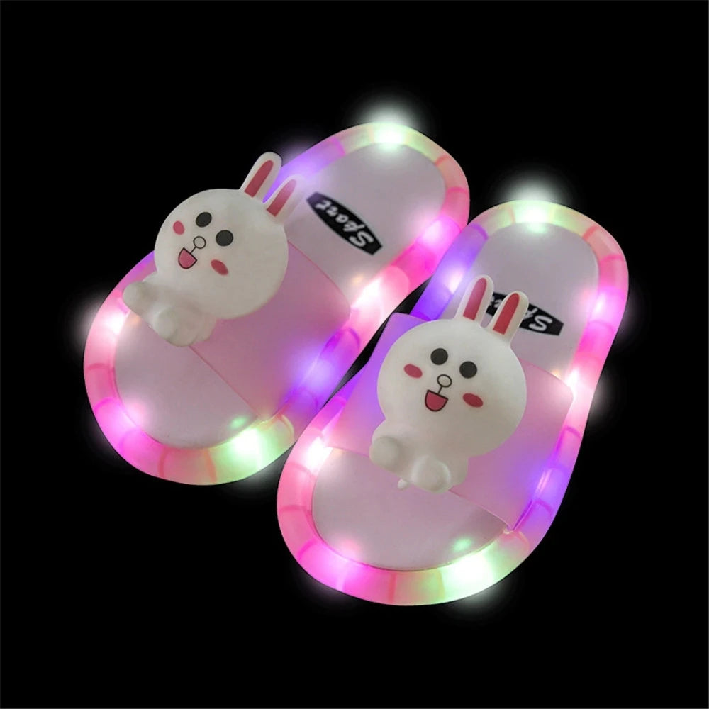 Summer Children Light Slippers Non-slip