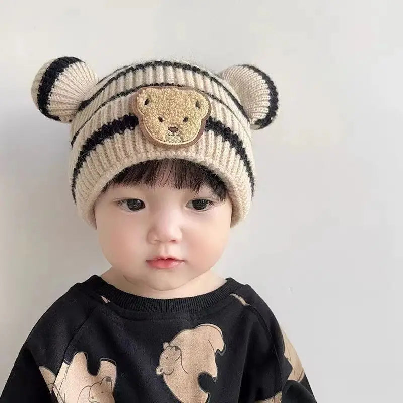 Cute Bear Baby Beanies