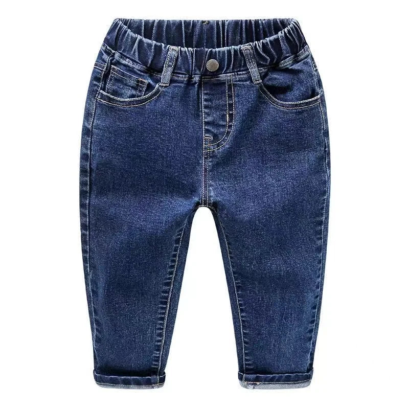 Elastic Boys Loose Thin Jeans