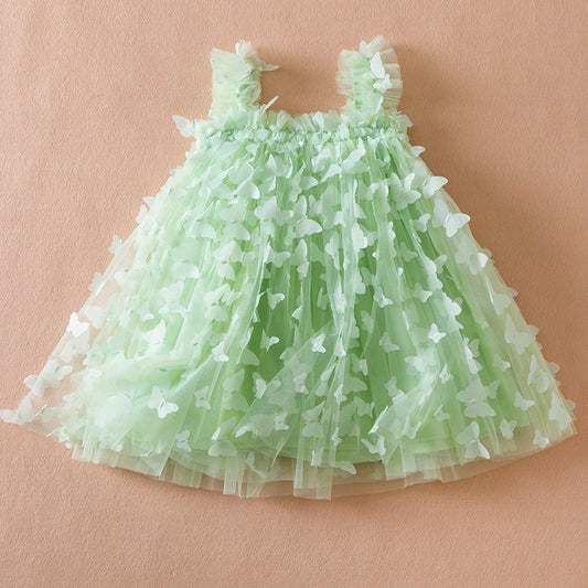 High Quality Of Butterfly Tulle Tutu Dress