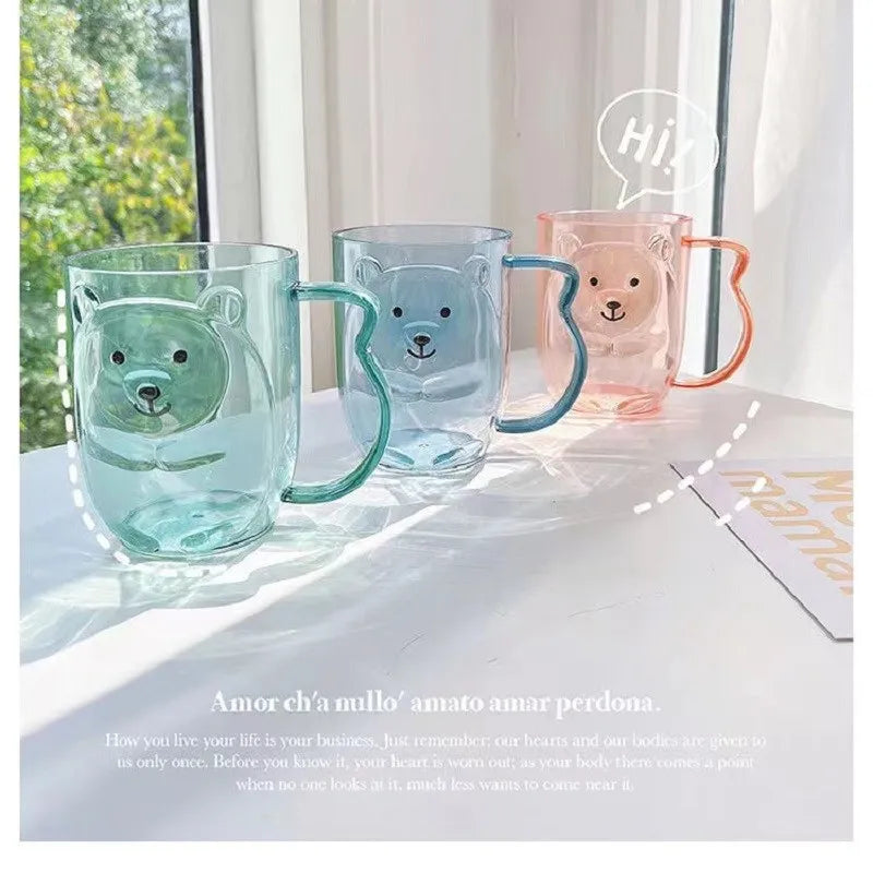 1pc 3D  Bear Toothbrush Cup