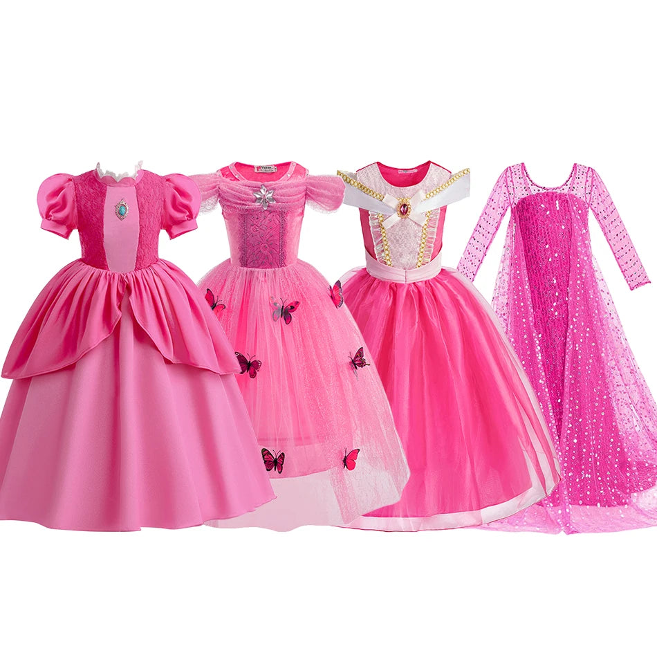 Little Girls Princess Maxi Dresses