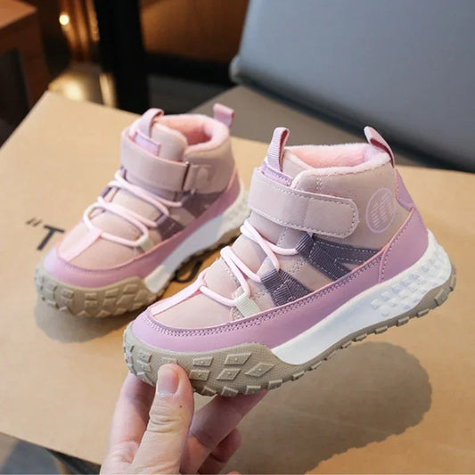 Sneakers for Girls Plush Non-slip Cotton