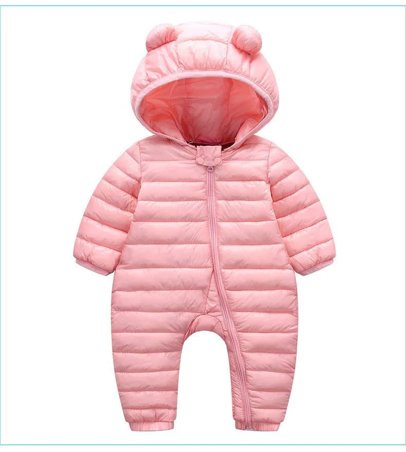 Baby Snowsuit Infant Warm Jumpsuit