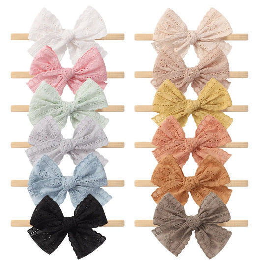 Baby Nylon Bow Headband