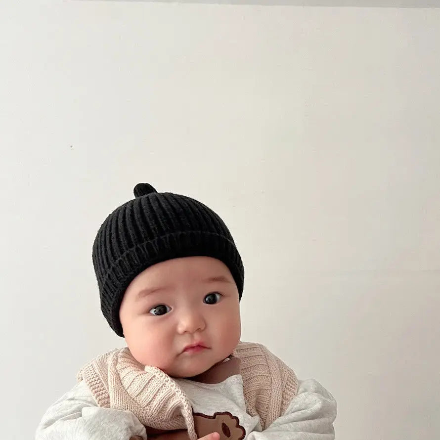 Baby Knit Beanie Cute