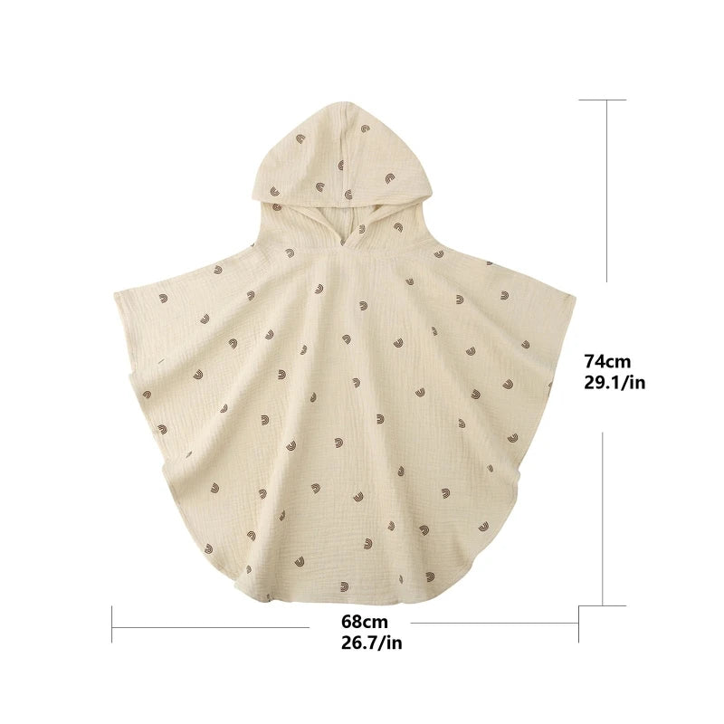 Soft Cotton Baby Hooded Towel