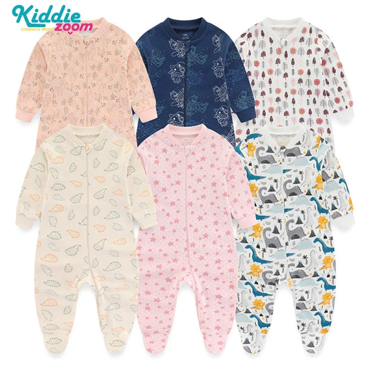 3pc Cotton New Born Zipper onesie