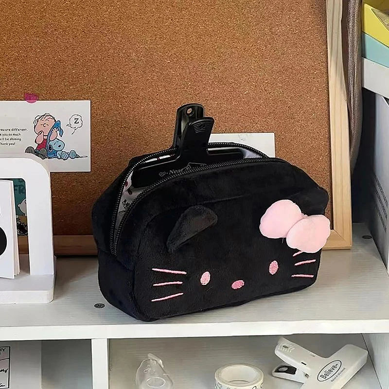 1Pc Hello Kitty Plush Pencil Case