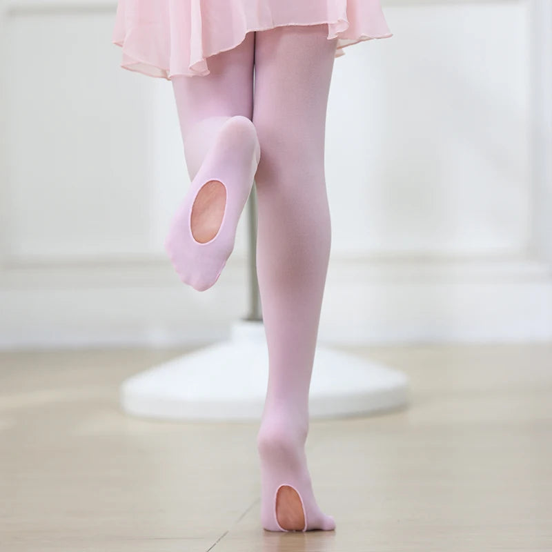 Girls Ballet High Elasticity Stockings