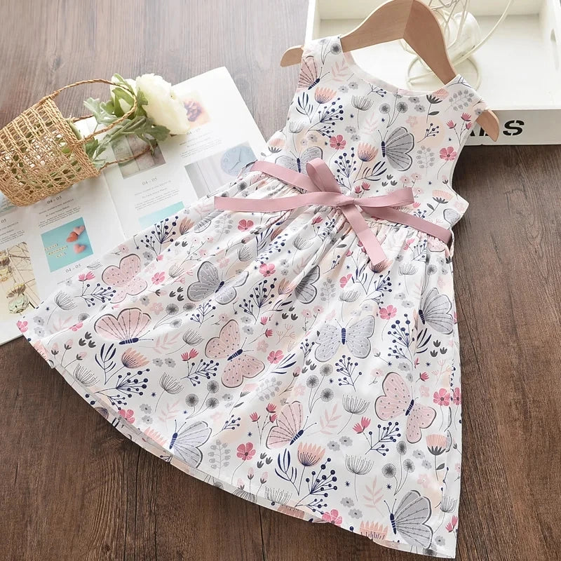 Bow Floral Butterfly dress