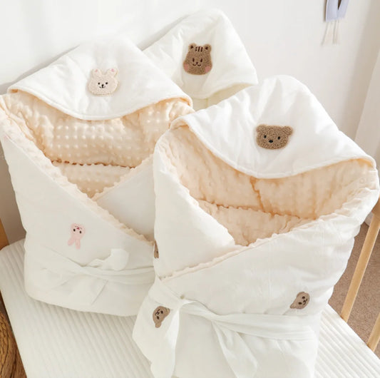 Newborn Cotton Soft bear Blankets