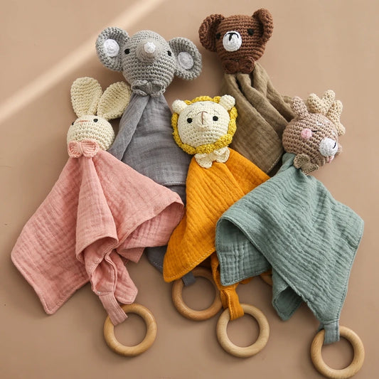 Baby Cotton Towel Crochet animals