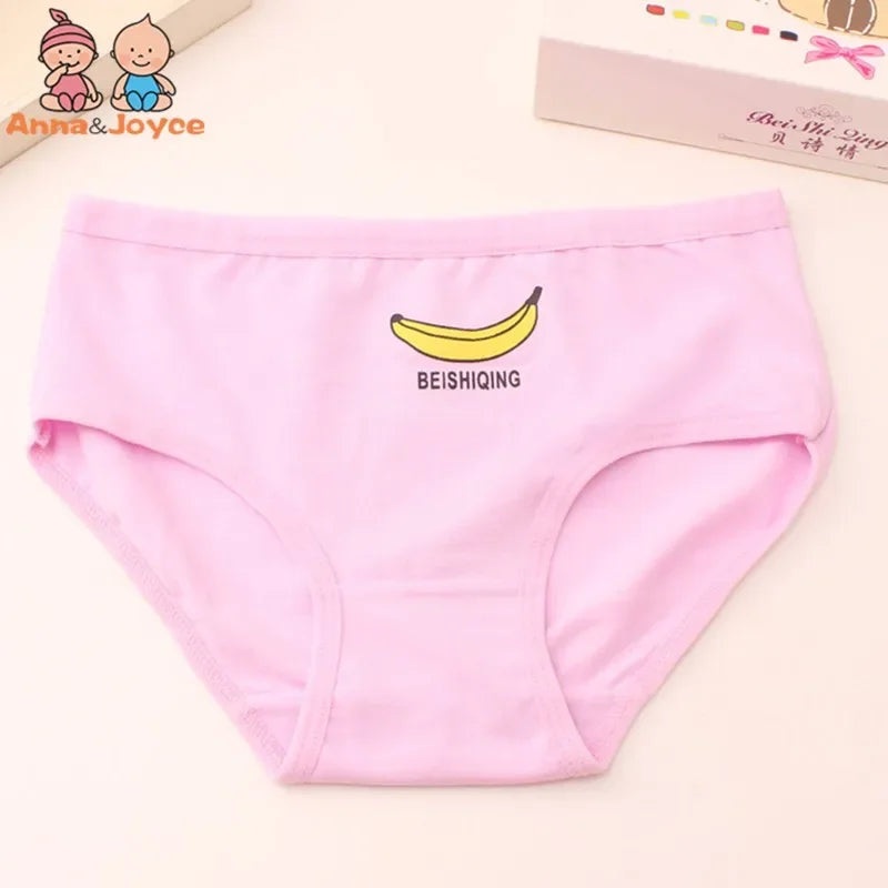 4pc Girl Underwear Cotton