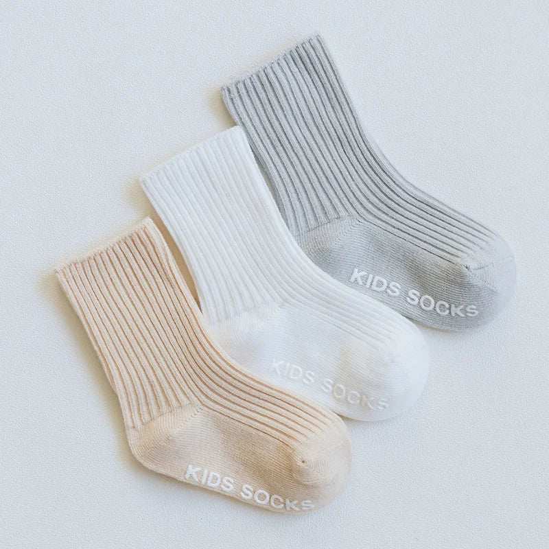 3Pairs/Set Baby Socks Cotton